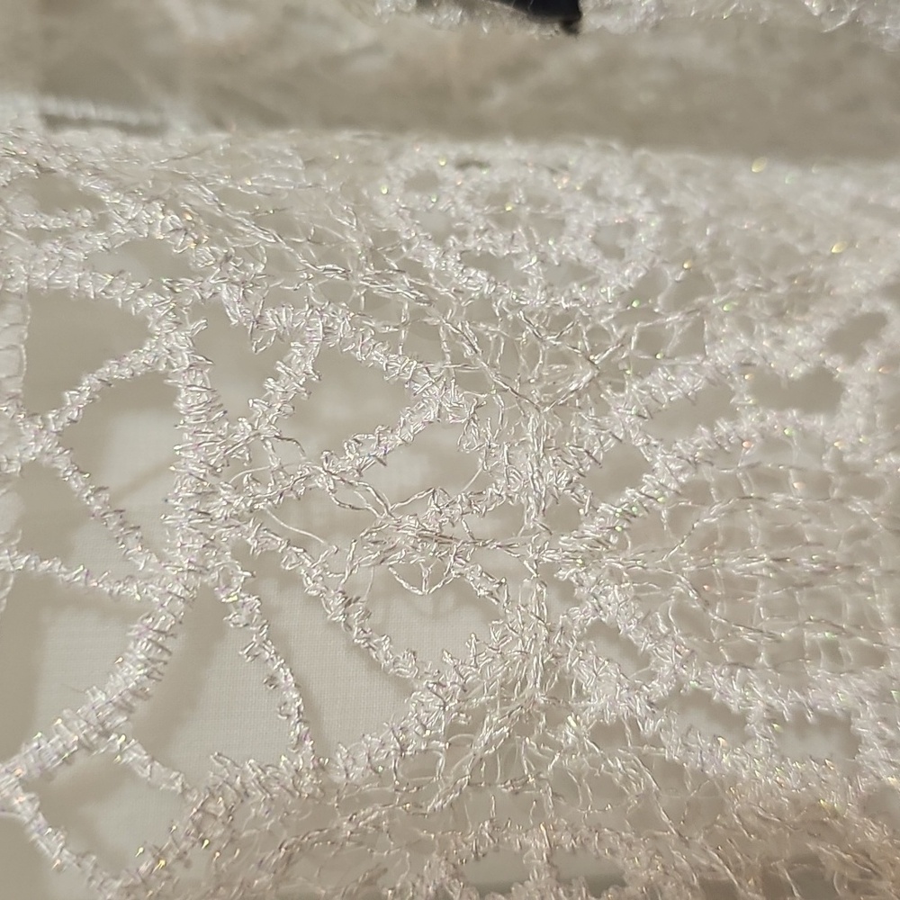 NWT RSVP Battenberg lace scarf - Picture 3 of 3